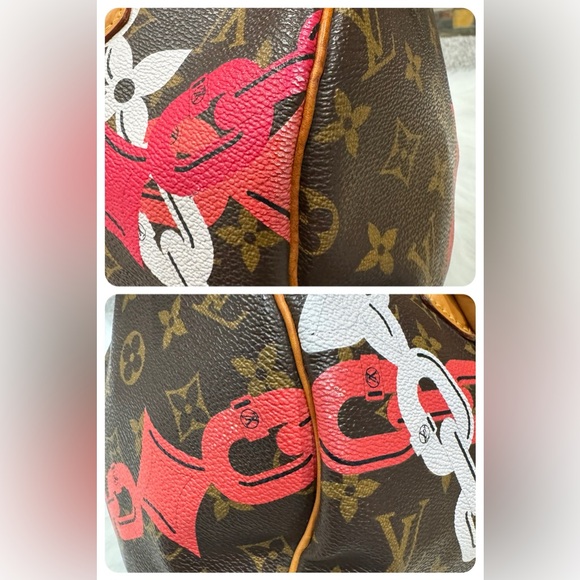 2016 Louis Vuitton Chain Flower Speedy 35 - Picture 15 of 16